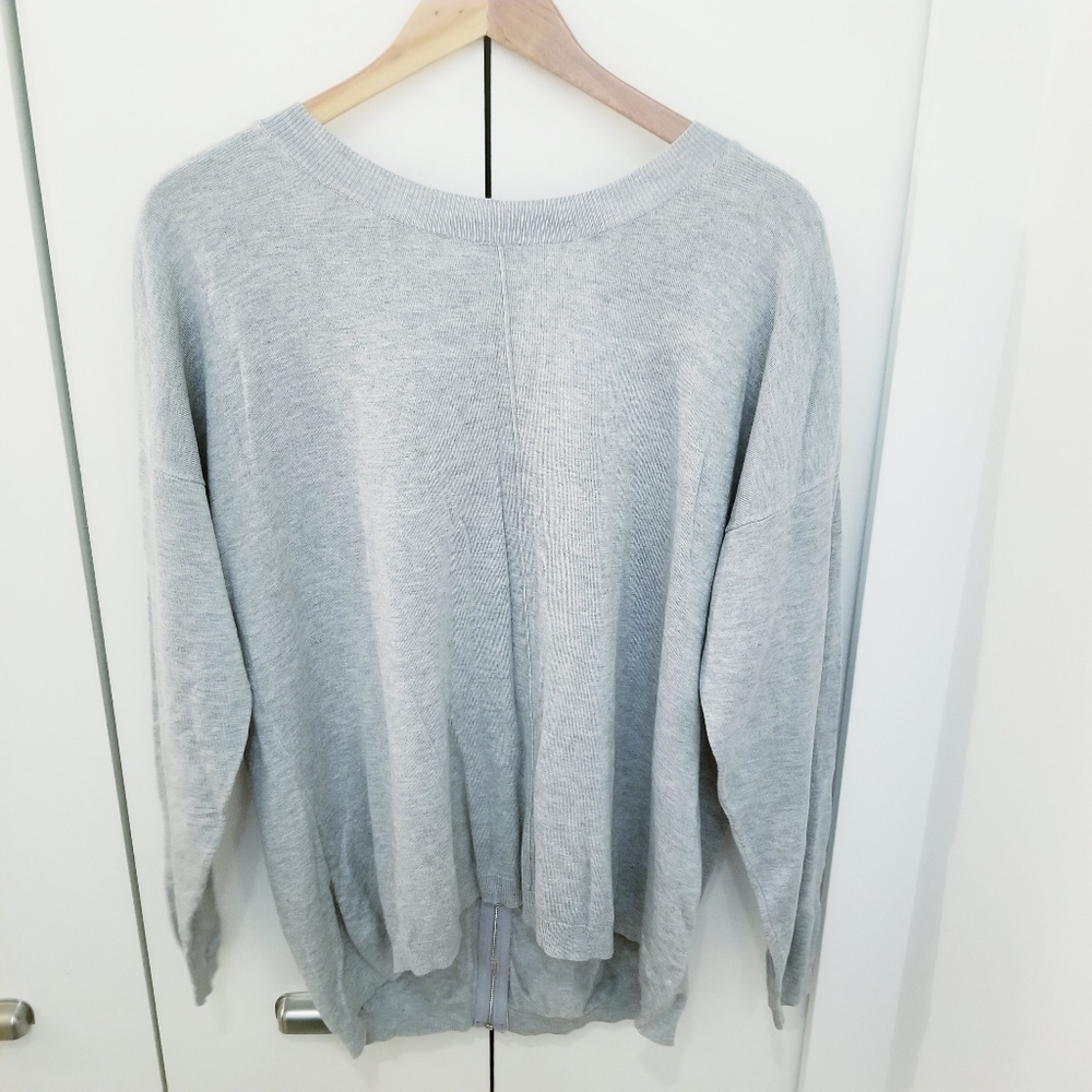3/$45 | Suzy Shier Grey High Low Sweater Top